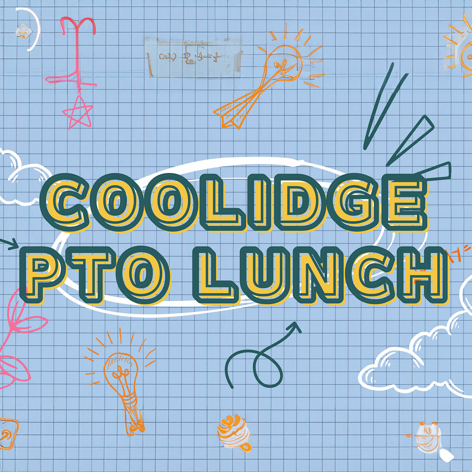 Coolidge PTO school lunch banner